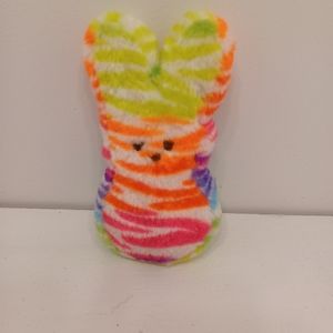 Peep bunny peep zebra rainbow plush peep
